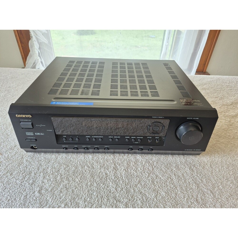 Onkyo TX SR304 5.1 Channel 65 Watt Receiver